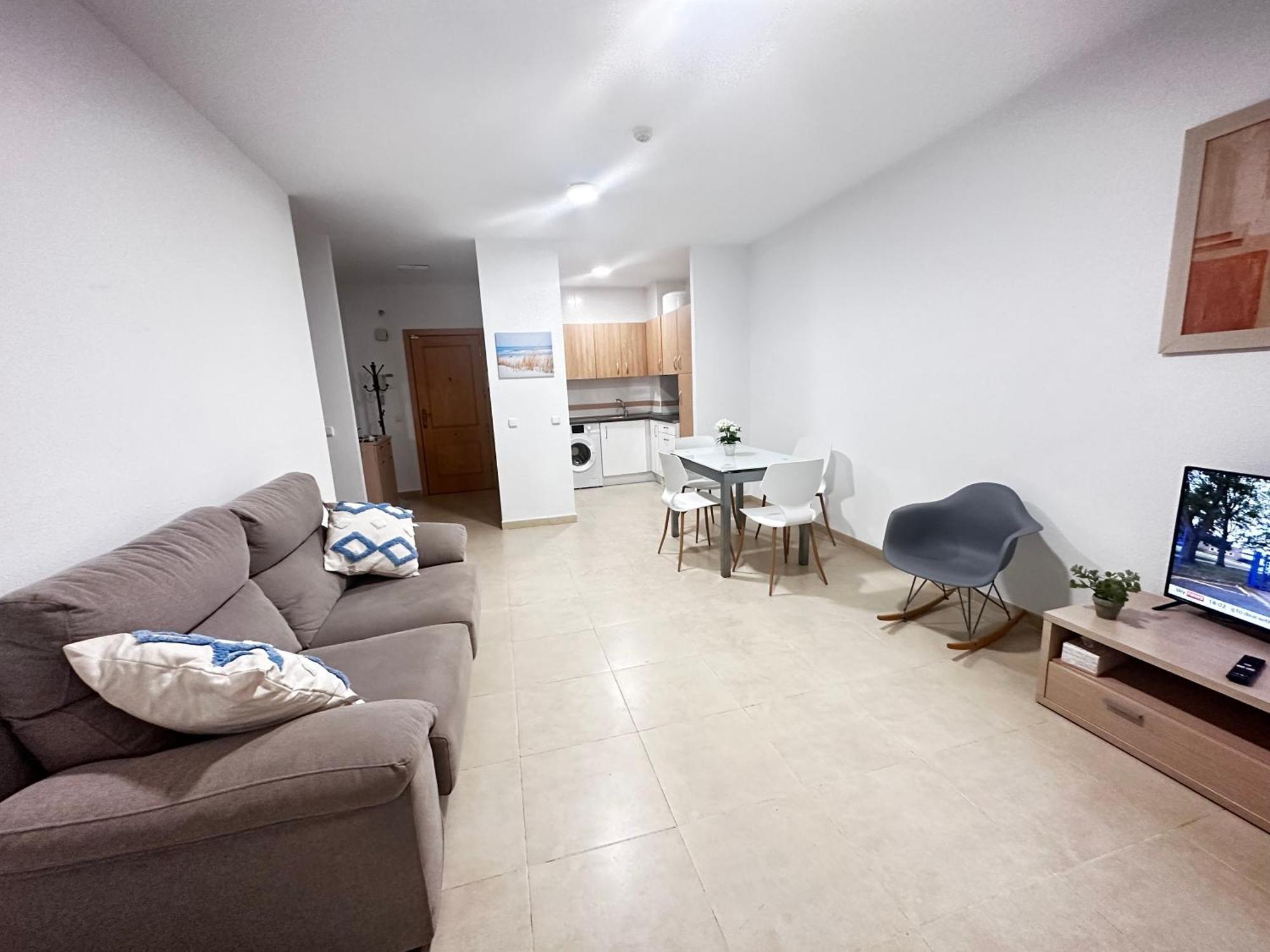 Luxurious Spacious Three Bedroom Apartment On Beachfront Almerimar Eksteriør bilde